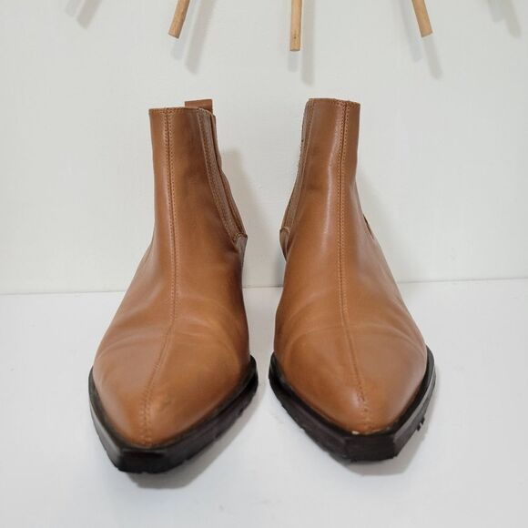 Alias Mae Maja Bootie Camel Color woman's 38 - Picture 5 of 9